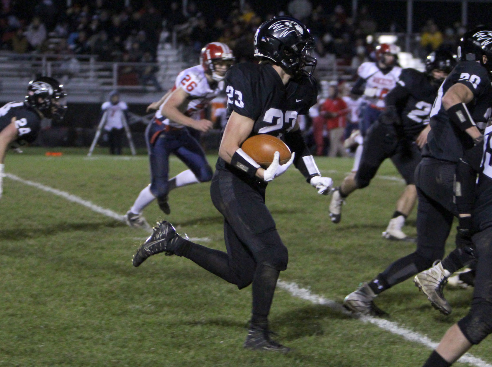 Spencer/Columbus at Bloomer football 10-25-19
